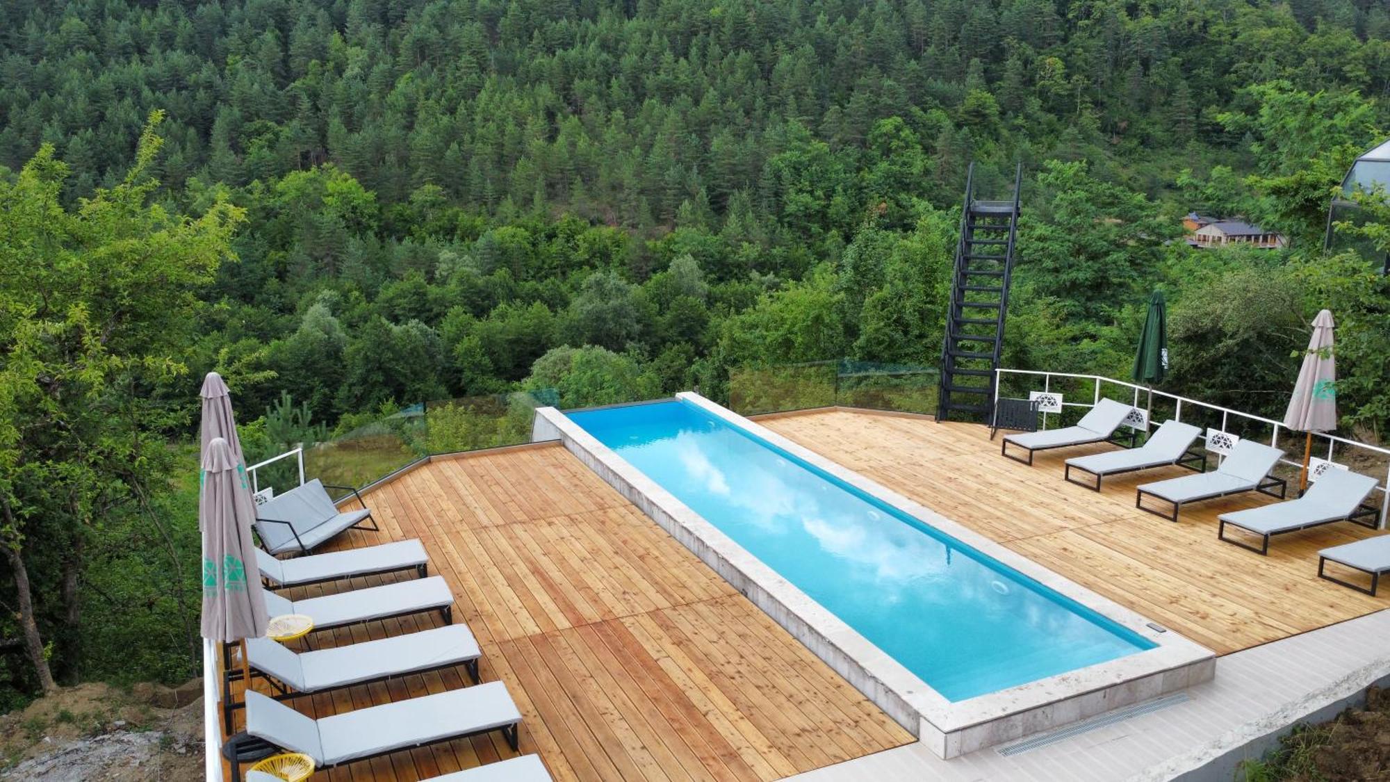 Glamping Georgia Krikhi Hotel Ambrolauri Exterior foto